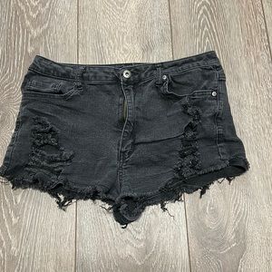 Forever 21 stretchy denim shorts